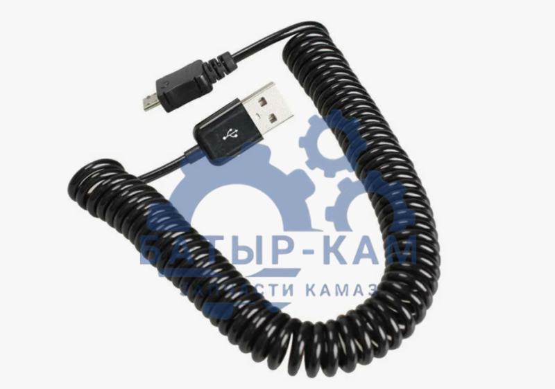 кабель USB MIKRO спиральный