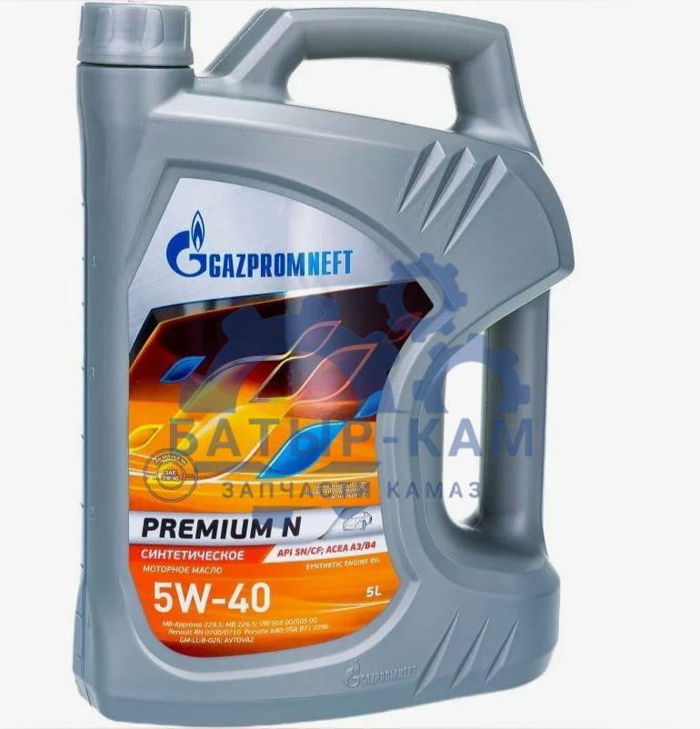 масло Gazpromneft Premium 5w-40 (4л)